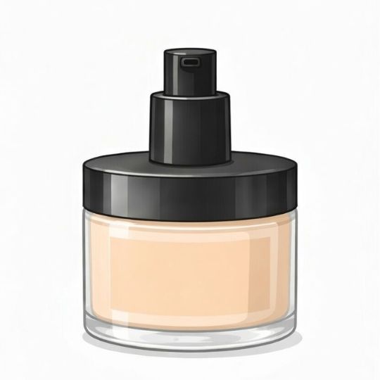 BUTTON PRESS AIRLESS JAR