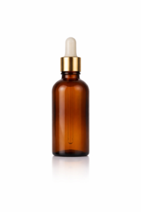 30 ml Round Amber Serum Bottle