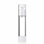 50ml White Airless Bottle with Pump