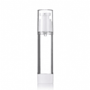 50ml White Airless Bottle with Pump
