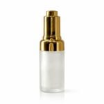 50ml Fancy Golden White Frost Bottle