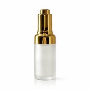 50ml Fancy Golden White Frost Bottle