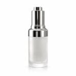 50ml Fancy Silver White Frost Bottle