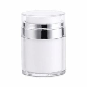 50gm Button Press Airless Pump Cream Jar