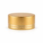 38mm Diamond Cut Golden Aluminium Cap