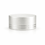 38mm Diamond Cut Silver Aluminium Cap