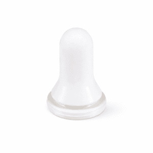 18mm White Silicon Rubber Teat