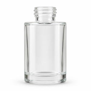 30ml Clear Flat Shoulder Glass Bottle