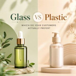 Glass vs Plastic Packaging — Why Smart Skincare Brands Are Making the Switch