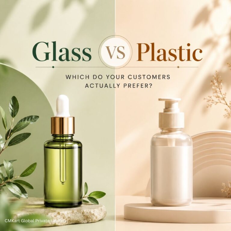 Glass vs Plastic Packaging — Why Smart Skincare Brands Are Making the Switch