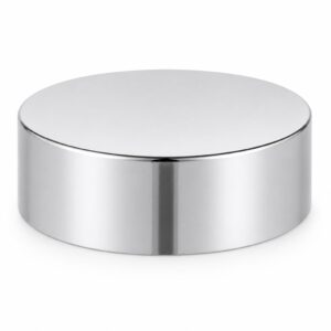 Glossy Silver Cap for 50gm Jar