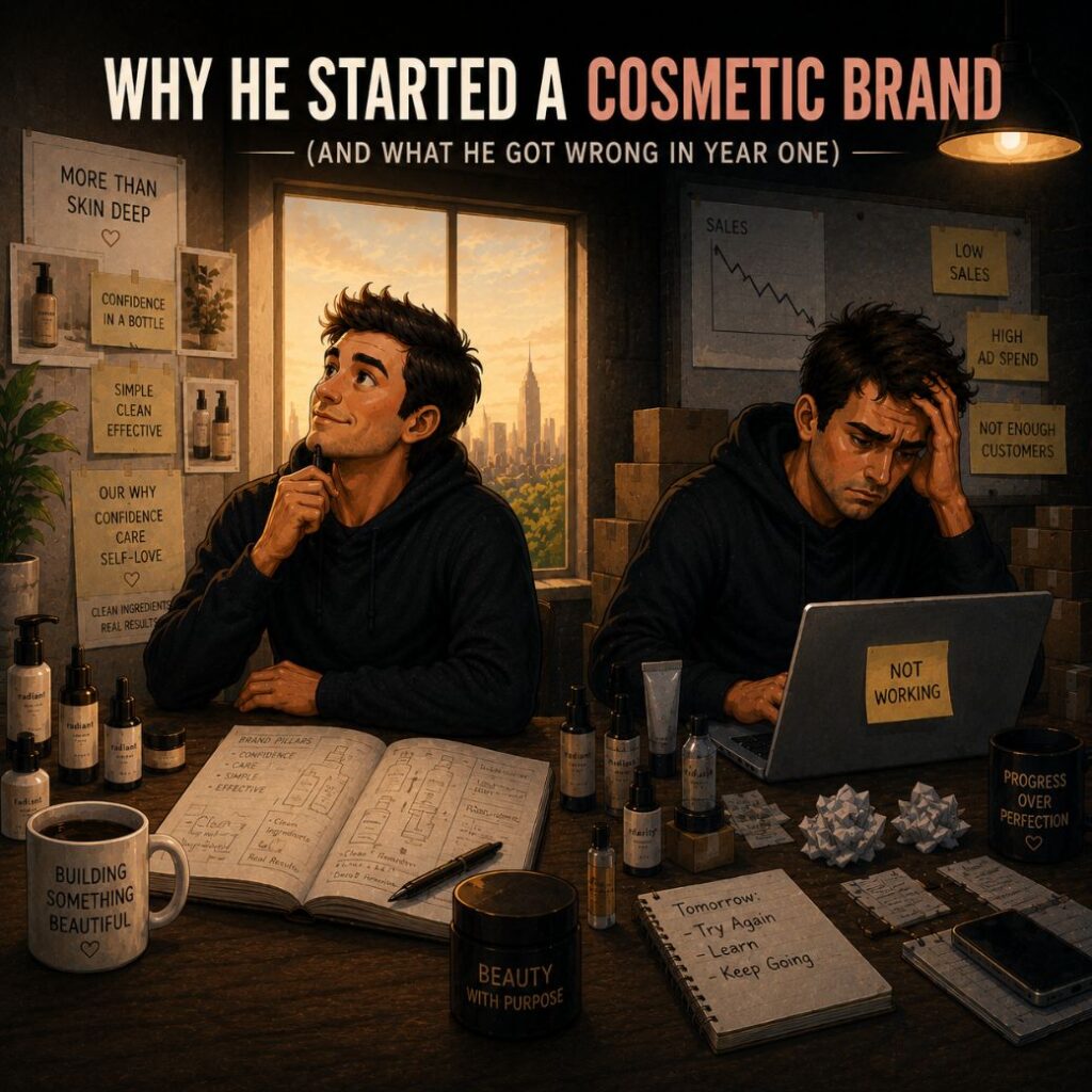 Building a Cosmetic Brand: Expectations vs Reality