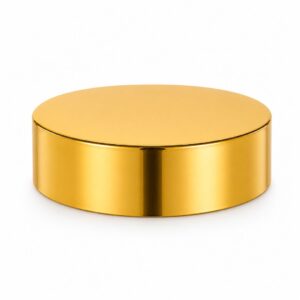 Glossy Golden Cap for 50gm Jar