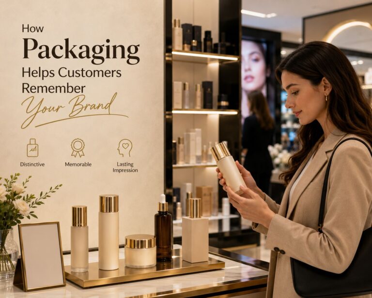 How packaging helps coustomer to remember your brand