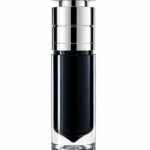 Luxury Deep Teal Cylindrical Airless Bottle with Chrome Pump
