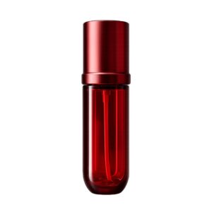 Premium Ruby Red Bottle with White Pump and Red Cap