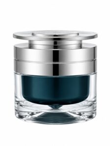 50ml Luxury Teal Blue-Green Airless Cream Jar