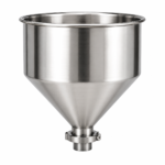 SS 304 STAINLESS STEEL CONICAL PRODUCT HOPPER