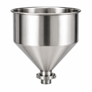 SS 304 STAINLESS STEEL CONICAL PRODUCT HOPPER